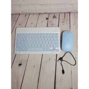 Keyboard and Mouse set, 10in USB Charging Ultra Thin Quiet for PC
